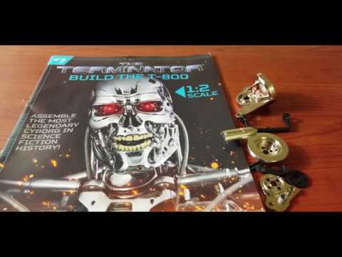 BUILD THE T-800 TERMINATOR ISSUE 7 - UPPER ARM AND HEAD MOTOR MOUNT