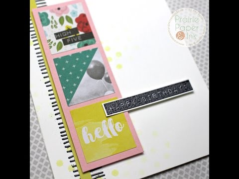 Simon Says Stamp | April 2016 Card Kit | Simple Birthday Card