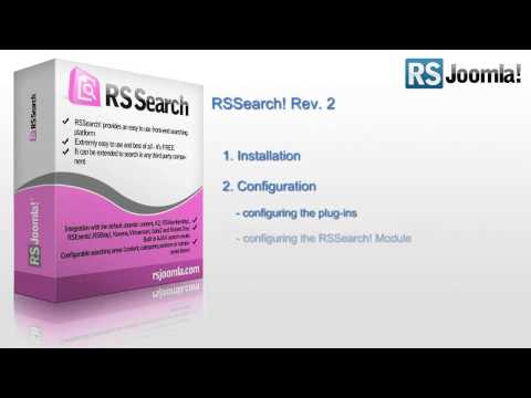 RSSearch! Rev 2 - Virtuemart, RSEvents!Pro and other integrations