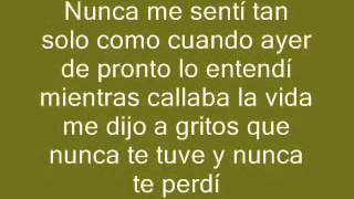 Que lloro x ti...☺ ((video Oficial)) -sin bandera- letra