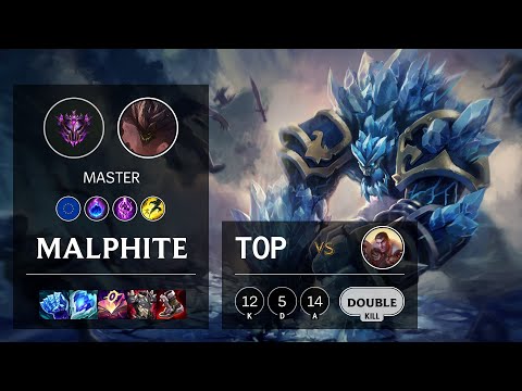 Malphite Top vs Jayce - EUW Master Patch 11.20
