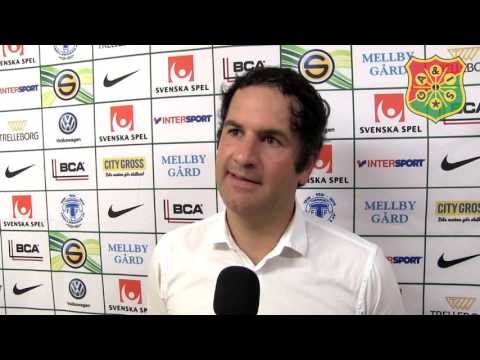Benjamin Westman om den oavgjorda matchen mot Trelleborg