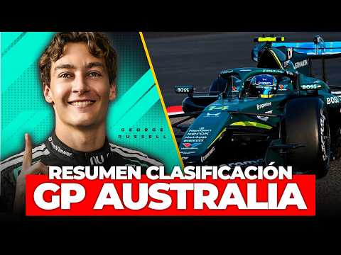 RUSSELL ARRASA Y ASTON MARTIN CASI SORPRENDE | RESUMEN CLASIFICACIÓN GP AUSTRALIA F1 2026
