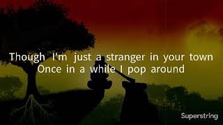 Gregory Isaacs-Stranger In Town lyric video by dakitare lyricist