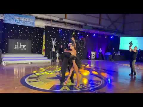 Stefan Todorov  & Dilyana Dimitrova - Elite Dance Festival , Samba presentation . 