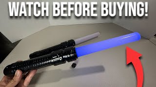 Light Up Swords Saber for Kids,2 pack 7 colors Expandable Light Swords Toys with FX Sound(Motion Sen