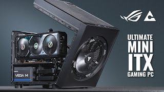 Ultimate Mini-ITX Gaming Rig with RTX 5070Ti + Ryzen 7 9800X3D in Chieftec The Cube