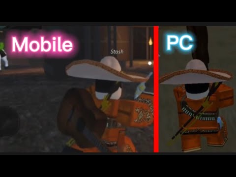 Roblox My skills on Westbound Mobile Vs PC