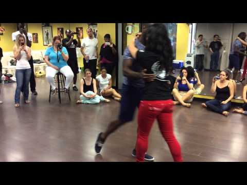Kizomba Demo Ennuel Iverson and Monica Kay (Kizomba Harmony)