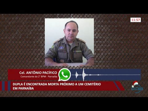 Dupla é encontrada morta próxima a cemitério em Parnaíba 07 12 2020
