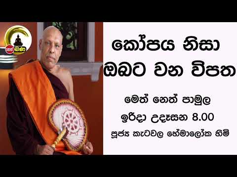 2022/05/08  Katawala Hemaloka Thero - මෙත් නෙත් පාමුල