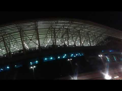 "Grêmio eu te dou a vida, do lado de fora da Arena" Barra: Geral do Grêmio &bull; Club: Grêmio