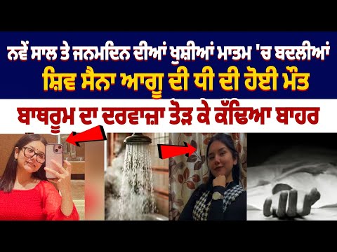 ਨਵੇਂ ਸਾਲ ਤੇ ਜਨਮਦਿਨ ਦੀਆਂ ਖੁਸ਼ੀਆਂ ਮਾਤਮ 'ਚ ਬਦਲੀਆਂ