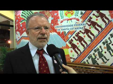 1º Debate dos candidatos a reitoria da UFSC - Chapa 85 - Irineu e Mônica