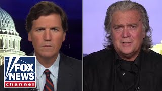 Steve Bannon gives first interview since his arrest exclusively on &#39;Tucker&#39;