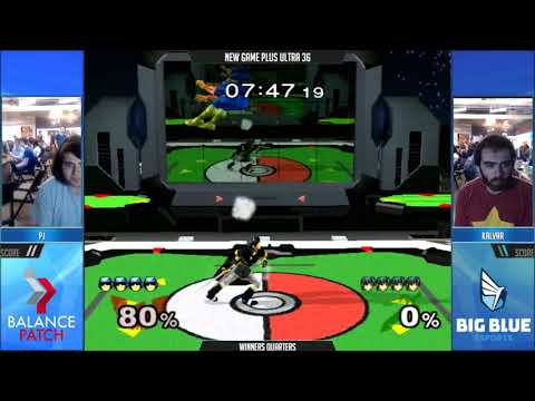 NGPU 36 SSBM - PJ (Falco, Falcon) vs. Kalvar (Marth) - Melee WQF