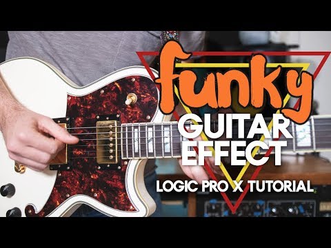 Funky Auto-Wah Guitar Effect in Logic [Logic Pro X Tutorial]