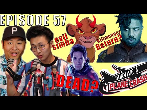 Dark Lion King Theory! Ant Man Theory! Survived Airplane CRASH! Just The Nobody's Podcast EPIS0DE#57