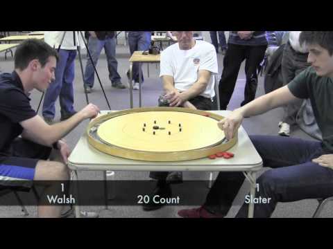 Crokinole - 2014 Ontario Singles Final - Slater v Walsh 3/3