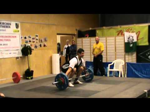 AC ASKÖ Feldkirchen gegen KSV Rum Georg Schuster Reißen zweiter Versuch 72kg