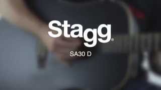 Video thumbnail for Stagg SA30D Dreadnought Acoustic Guitar by Normans Musical Instruments