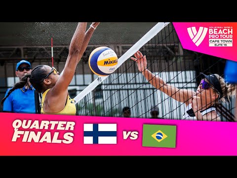 Lathi / Ahtiainen vs. Taiana Lima / Hegeile - Quarter Finals Highlights Uberlândia 22 #BeachProTour