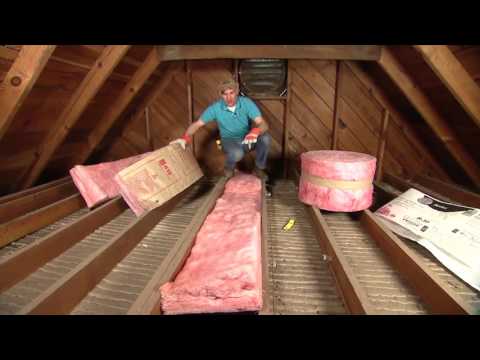 YouTube video about Insulate Your Home with Blanket Batt and Roll Insulation