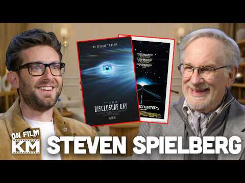 Steven Spielberg Podcast Interview Disclosure Day, ET, Close Encounters, Jaws, Raiders, Private Ryan