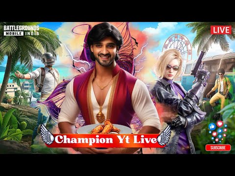 🔴Live:-  BGMI Grow Game Sense | Clutch 1v4 Champion Moments 🔥 #bgmilive #championytlive #shortslive