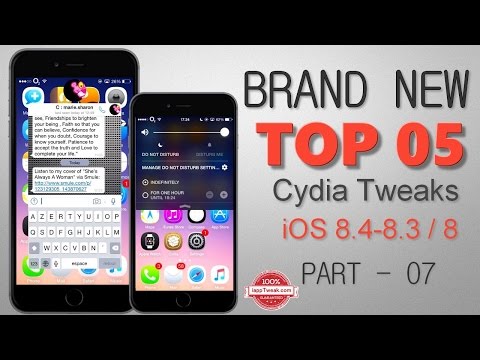 TOP 05 BRAND NEW CYDIA TWEAKS FOR iOS 8.4/8.3/8 - Part 07