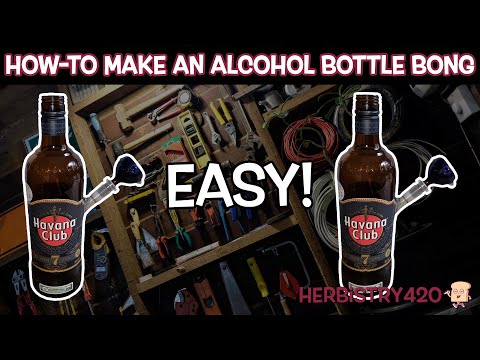Alcohol Bottle Bong DIY: 5 Steps to Build One