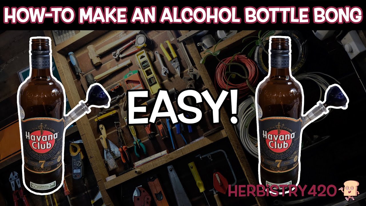 Alcohol Bottle Bong DIY: 5 Steps to Build One