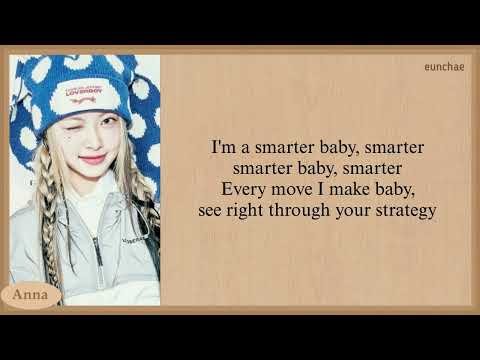 LE SSERAFIM SMART (ENGLISH VER.) karaoke with easy lyrics