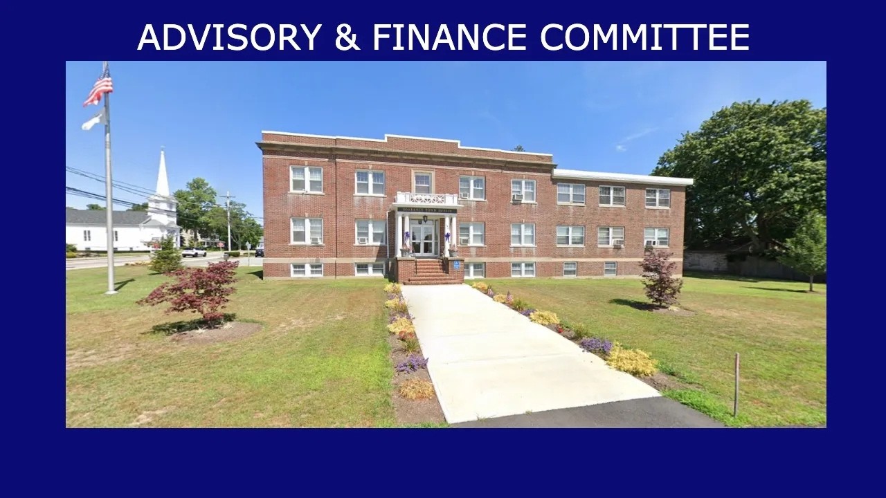 From the Finance Committee