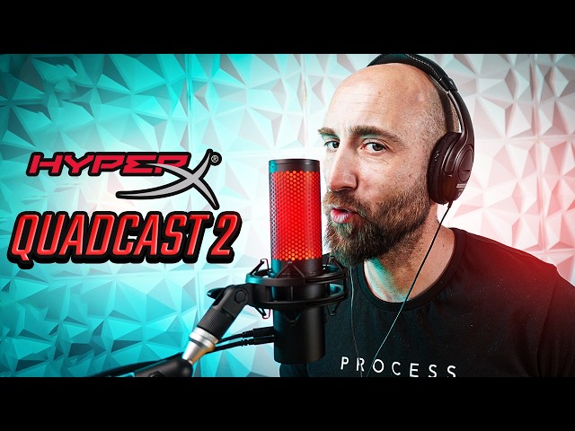 Vídeo relacionado con HyperX Quadcast 2 Frost - Micrófono USB para Gaming, Streaming, Podcast, Cuatro Patrones Polares, Controles, LED, antivibración, para PC, PS4, PS5 y Mac, Blanco y Azul