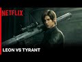 Leon S Boss Fight Resident Evil Infinite Darkness Netflix