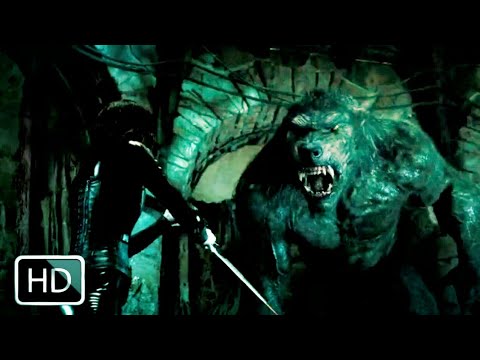 UNDERWORLD: AWAKENING (2012) SELENE VS GIANT WEREWOLF (HD)