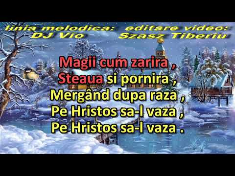 Colind - Steaua Sus Rasare, karaoke