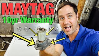 Maytag "Commercial Tech" Washer Won't Spin | F0E5 Error | Basket Hub & Bushing | MVWC565FW2