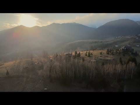 Beautiful Transylvanian Carpathian Mountains in Peștera, Șirnea and Fundata village  - Romania