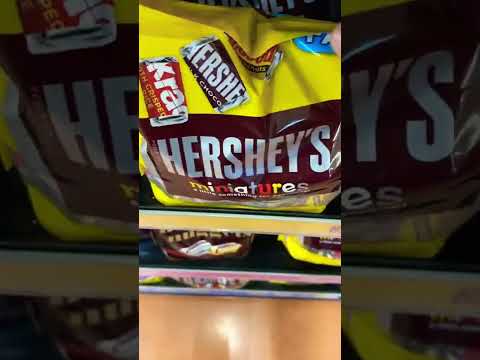 Amazing Sound Hershey’s Miniature Chocolates 🍫 Satisfying Sound #shorts #asmr #hersheychocolate