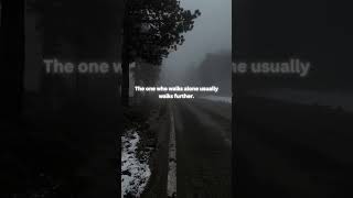 Download lagu Berjalan Sendiri — Itulah Caramu Melangkah Lebih Jauh 🐺💭 | Kutipan Hidup yang Mendalam #youtubeshorts mp3