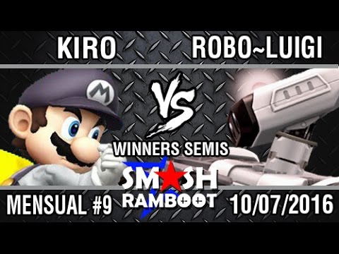 [SmashxRamboot #9] Kiro (Mario) Vs. Robo~Luigi (R.O.B.) Winners semis