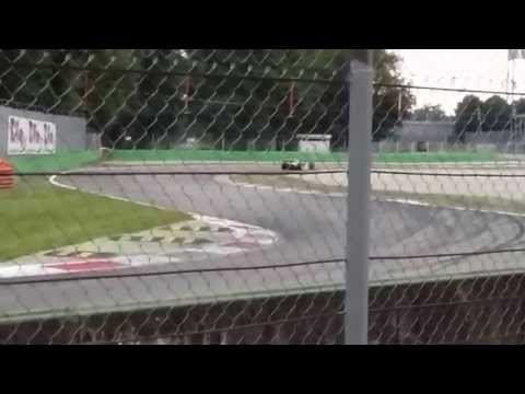BOSS GP 2015 Monza Race 1, glowing brakes at Ascari