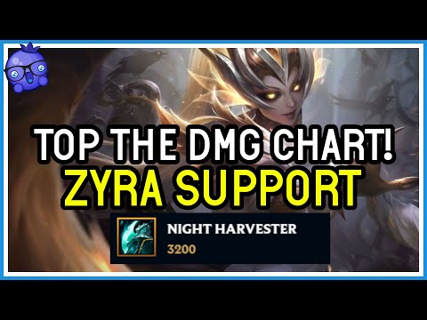 Night Harvester is how you TOP DAMAGE as Zyra Support! - League of Legends