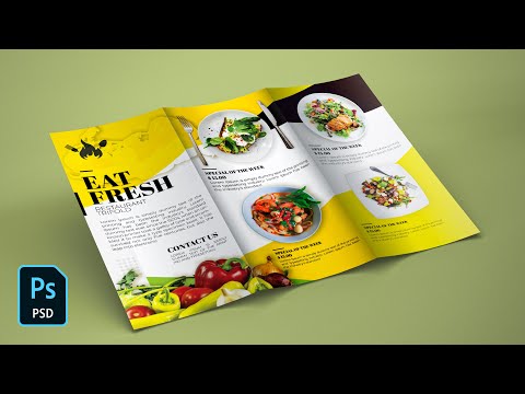How to create menu Food in Photoshop | Flyer Design 2020 | IN Photoshop | Proeml Graphic