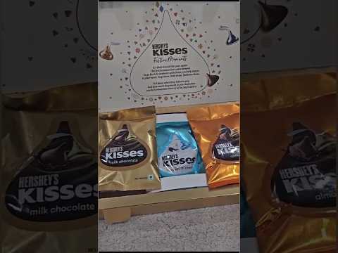 Unboxing Hershey's chocolate Pack🍬😱💗#chocolate#hersheykisses#youtubeshorts