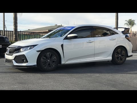 2018 CIVIC HOW TO INSTALL OR ATTACH A REAR SPOILER OR DUCK TAIL