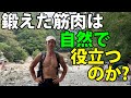 鍛えた筋肉は自然で役立つのか?in西丹沢 【大自然でのランジ】神奈川県足柄・ウェルキャンプ西丹沢