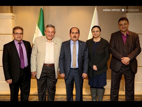 تقرير تلفزيوني حول انتخاب الائتلاف عبد الرحمن مصطفى رئيساً خلفاً لرياض سيف في الدورة 39 لاجتماعات الهيئة العامة